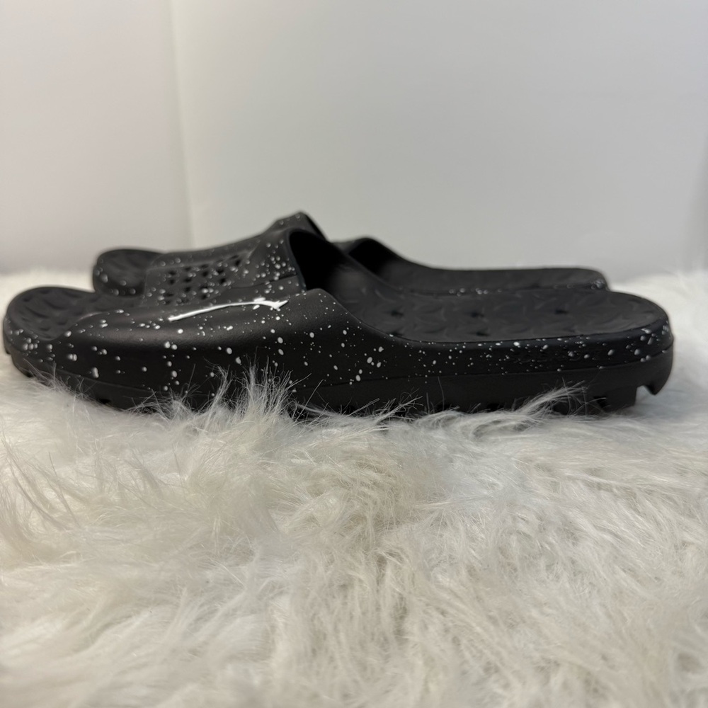 Nike Men's Jordan Super Fly Team Slide Black/White - Picture 3 of 7